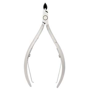 Pince à cuticules professionnelle D01 coupe-ongles en acier inoxydable coupe tranchante dissolvant de peau morte couleur naturelle Logo OEM et emballage - Product Image 1