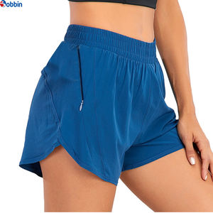 Shorts pour femmes de qualité supérieure, couleur unie, design unique, shorts pour femmes, cordon de serrage, sport, entraînement, respirant, course à pied - Product Image 5