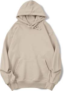 Sweatshirts à capuche en molleton mélangé doux avec poche kangourou pour hommes et femmes - Product Image 5