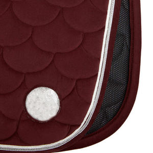 Vente en gros de tapis de selle en coton tout usage fournitures pour chevaux équestres meilleure qualité de fabrication tapis de selle d'équitation - Product Image 3
