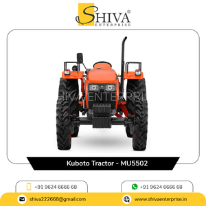 คูโบต้ารถแทรคเตอร์ขนาดเล็ก4x4 2434cc MU5502 50HP-55HP ระบายความร้อนด้วยของเหลวรถแทรคเตอร์ขนาดเล็กทรงพลัง4WD 4x4สำหรับการเกษตรการเกษตรการใช้งานอเนกประสงค์ - Product Image 3
