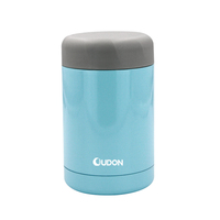 Thermos Classique Moderne en Acier Inoxydable pour Soupe, Bouteille Isotherme à Double Paroi, Isolation Sous Vide, 300 ml, Contenant Portable Écologique