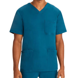 Uniformes Médicos de Alta Calidad para Hospital, Uniformes de Doctor, Uniformes de Enfermería para Hombre, Uniformes Médicos de Manga Corta, Bata de Laboratorio para Hombre - Product Image 3