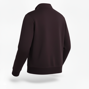 Sudadera con Capucha Unisex de Forro Polar, Tejido de Media Cremallera, Ecológica, Transpirable, Antibolitas, Corte Holgado, Estampado Digital Personalizable para Otoño - Product Image 5