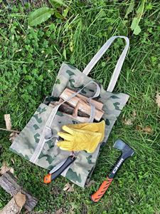 Personalized Log <b>Carrier</b> Wood <b>Carrier</b> Firewood Fireplace Personalized Firewood Log <b>Carrier</b> Wood <b>Bag</b> LLR-0048 - Product Image 5