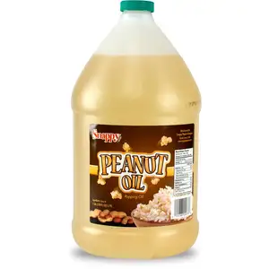 Minyak Groundnut organik bersertifikat/minyak kacang yang matang/minyak goreng kacang urat murni