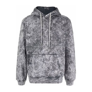 Ropa informal Nuevo diseño básico Moda Vintage Efecto Sudaderas con capucha 2025 Buena calidad Vintage Efecto Sudaderas con capucha para la venta - Product Image 1