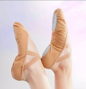 Zapatos de Ballet de cuero para mujer, zapatillas de Ballet suaves - Product Image 4