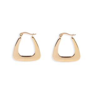 CUCOCUCA YHL E11 Orecchini a lobo/goccia in acciaio inossidabile color oro, design classico ed elegante, per uso quotidiano, spedizione in 48 ore in UE - Product Image 1