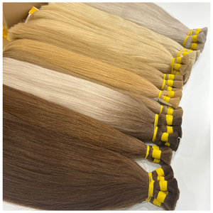 Extensions en vrac de cheveux humains vierges vietnamiens droits de haute qualité 10 "-30" longueur Cabelos colorés bruts vente en gros Michair usine - Product Image 1