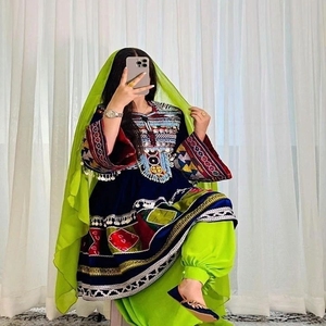 Robes de mariée afghanes vintage pour femmes, robes de couple à prix bas et de haute qualité, meilleures robes afghanes vintage pour femmes 2025 - Product Image 6