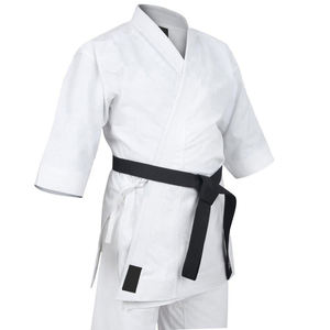 Nouvel Arrivage Uniforme de Taekwondo Hommes Femmes Uniformes d'arts martiaux Costumes de karaté unisexe en coton de combat avec logo personnalisé Vente en gros - Product Image 3