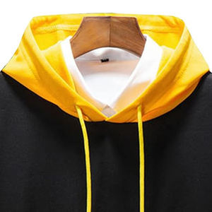 Sweat-shirt à capuche pour homme, hiver, manches longues, en molleton doux mélangé, avec cordons de serrage et poche kangourou, MOQ 2 pièces - Product Image 5