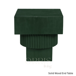 Mesa Auxiliar de Madera Maciza Nueva, Diseño Único, Mesita de Noche Moderna, Acabado Natural, Muebles para Dormitorio de Apartamento, Hechos a Mano, Duraderos - Product Image 2