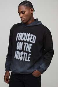 Top Quality Wholesale Cotton Polyester Warm Streetwear <b>Hoodie</b> Custom Men's Pullover Sun Fade Boxy <b>Hoodie</b> No <b>Strings</b> - Product Image 2