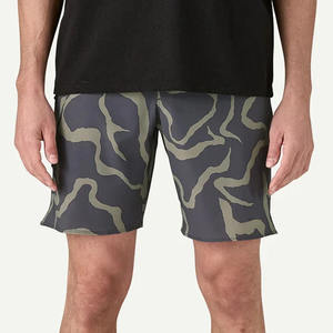 Shorts de bain pour hommes personnalisés, séchage rapide, nouveau style, décontractés, extensibles dans les 4 sens, en polyester, pour la plage et le surf, tissage non tissé pour garçons - Product Image 4