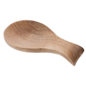 Soporte de cuchara de forma personalizada para cocina Soporte de cuchara de madera suave para estufa - Product Image 2