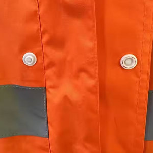 Mono de seguridad de alta visibilidad transpirable de alta calidad de color personalizado con logotipo personalizado y servicio OEM - Product Image 3