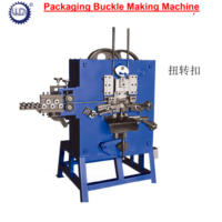 Nouvelle boucle en D faisant la machine pour sacs à main facile à utiliser avec des composants de base moteur et PLC pour les usines de fabrication