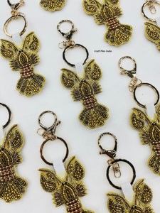 พวงกุญแจโซ่ลูกปัดชายหาดทาสีอินเทรนด์กระเป๋าผู้หญิงเสน่ห์สายคล้องโทรศัพท์อุปกรณ์เสริมพวงกุญแจปู - Product Image 2