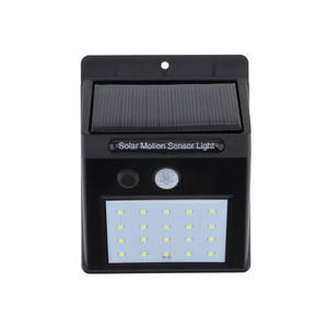 HALOGEN 20 LED Solar Lamp with <b>Motion</b> <b>Sensor</b> Square Garden <b>Light</b> Source - Product Image 2