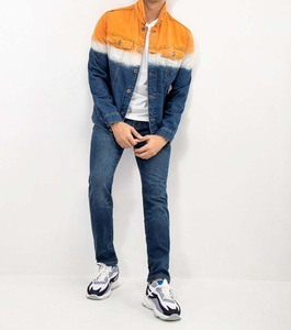 La mejor chaqueta vaquera de tendencia para hombres a bajo precio, Chaquetas vaqueras Oem con botones cubiertos sostenibles transpirables para hombres de Pakistán - Product Image 2