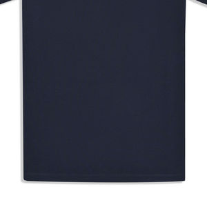 Customizable <b>Men's</b> High-End 100% Cotton for Polo Shirt Eco-Friendly Solid Pattern Fabric <b>Navy</b> Plain Pique Design Sizes XL 5XL - Product Image 3