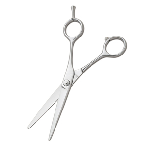 Ciseaux de coiffeur professionnels japonais en acier inoxydable J2, personnalisés, à lame droite et pointe affûtée, pour droitiers, pliables, 30 cm - Product Image 1