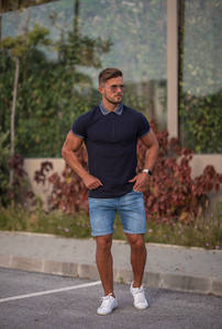 Polos de lujo de talla grande para hombre, camiseta Polo de algodón ecológica de alta calidad para hombre, colección de verano al por mayor - Product Image 6