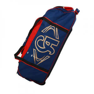 Sac d'équipement de cricket professionnel CA avec capacité supérieure à 3000 et roulettes - Bleu/Rouge - Product Image 2