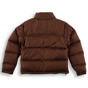 2025 nuevas chaquetas acolchadas recortadas de camuflaje de Invierno para mujer, abrigos de burbujas acolchados gruesos y cálidos de manga larga, prendas de vestir para mujer - Product Image 6