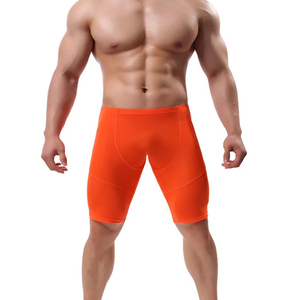 Quick Dry Breathable Solid <b>Men</b> <b>Compression</b> <b>Shorts</b> Customized Size OEM Service High Street Style Wholesale - Product Image 6