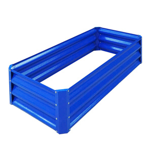 Tùy Chỉnh vuông lớn lên vườn giường dài-root thép hộp lớn trồng nồi gazebo cho rau các loại thảo mộc hộp dễ dàng lắp ráp OEM ODM - Product Image 1