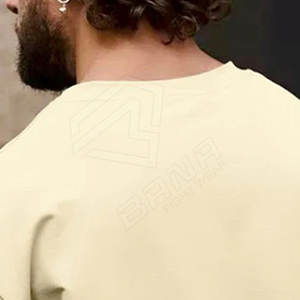 Vente en gros de t-shirts vintage surdimensionnés en coton 100% de haute qualité pour hommes et femmes, style streetwear hip hop, col rond, longueur longue - Product Image 6