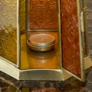 โคมไฟหลุมฝังศพอลูมิเนียมที่มีแม่ลายใบไม้ออกแบบสีได้เองทั้งในร่มและกลางแจ้งบ้านและสวนฟ้าผ่าดีไซน์คลาสสิก - Product Image 6