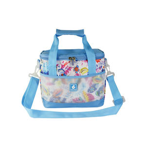 Fleur Imprimé Croix Corps Réutilisable Pliable Isolation Sac À Dos D'école Avec Sac À Lunch Isolation LOGO Personnalisé - Product Image 6