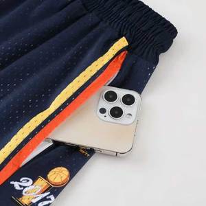 Pantalones Cortos Deportivos Transpirables para Hombre, Talla Grande, Pantalones Cortos de Malla para Hombre, Pantalones Cortos de Malla Personalizados - Product Image 2
