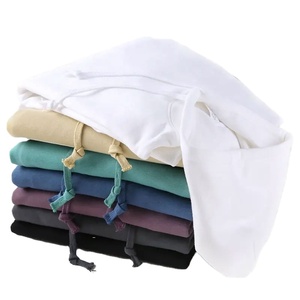 Sweat à capuche surdimensionné en coton lourd de qualité supérieure 500 GSM, épaules tombantes, tie-dye, badge à paillettes personnalisé - Product Image 2