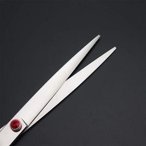 Ciseaux de toilettage pour animaux de compagnie polonais miroir avec lames droites et tranchantes en acier inoxydable - Product Image 6