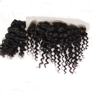 Perruque bouclée en cheveux humains, Lace Front, cheveux Remy humains du Vietnam, cheveux 13x4 13x6 360, fermeture et frontal en dentelle suisse - Product Image 2