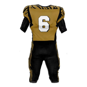 Uniformes de Fútbol Americano Personalizables al Por Mayor de la Mejor Calidad, 100% Poliéster Sublimado, Transpirables, Tallas Grandes, Todos los Colores - Product Image 6