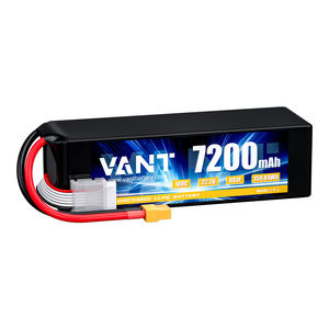VANT FPV 배터리 드론 배터리 6S Lipo 배터리 7200mAh 100C 높은 에너지 밀도 및 저온에서의 방전 - Product Image 1