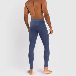 Logotipo personalizado hombres BJJ Spats mejor compresión Jiu Jitsu MMA No Gi Spat pantalones Spandex ropa deportiva para gimnasio servicio OEM - Product Image 3