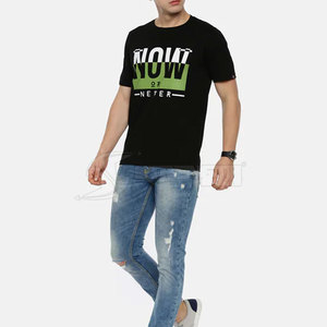 เสื้อยืดผู้ชายสไตล์เฉพาะตัวสั่งทำพิเศษ คุณภาพดี พิมพ์โลโก้ตามสั่ง แขนสั้น - Product Image 2