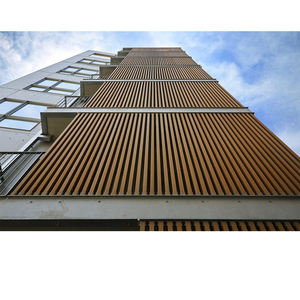 Revêtement <span class=keywords><strong>vertical</strong></span> en lattes d'aluminium pour façade extérieure résidentielle - Product Image 1