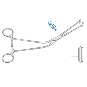 FÓRCEPS DE CÁPSULA MILLIN de acero inoxidable de alta calidad 23cm / 9 "Fabricante y exportador de instrumentos quirúrgicos - Product Image 2