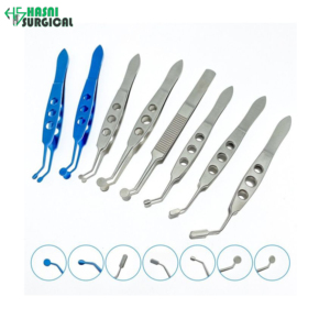 Eyelid Massaging Forceps Titanium & Stainless Steel Ophthalmic Surgical Tweezers - Product Image 6