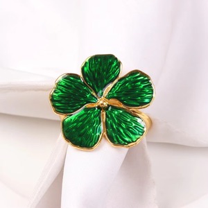 Porte-anneau de serviette en métal de qualité supérieure pour décor de table à manger de luxe fêtes de mariage utilisation d'hôtel look charmant - Product Image 2