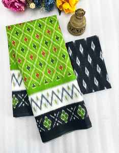 Nuevo diseñador de Bollywood Jaipuri Fancy Saree blusa descosida bloque de mano estampado algodón étnico fiesta boda recepción vestido indio - Product Image 6