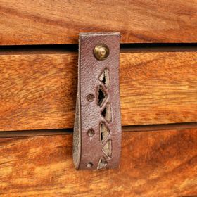 Tiradores de Cajones de Cuero Pulido Estilo Love para Armarios de Cocina y Guardarropa - Manijas Impermeables de Alta Calidad - Product Image 4